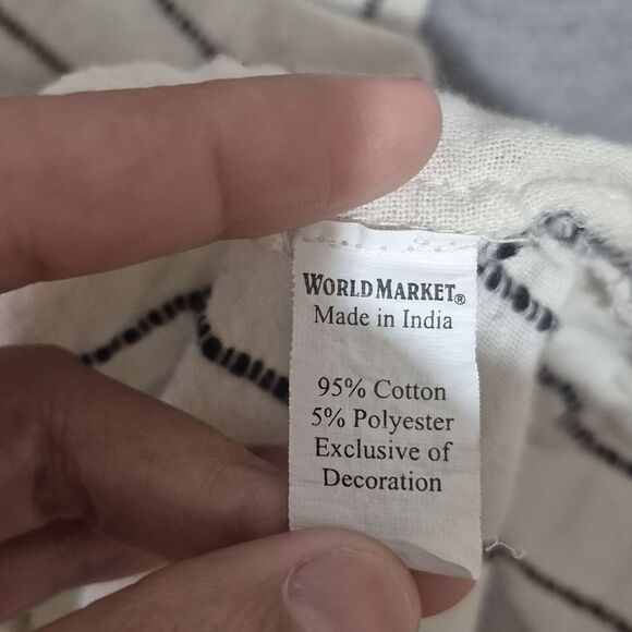 World Market Women's Mini Embroidered Boho Tank Top Dress S/M - Picture 5 of 8